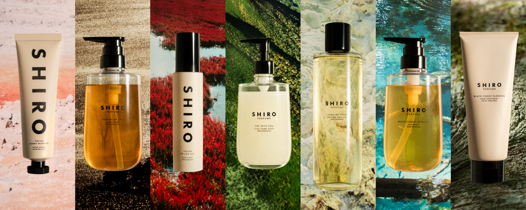 SHIRO PERFUMEから「ボディミスト」をはじめ、さまざまなシーンを彩る