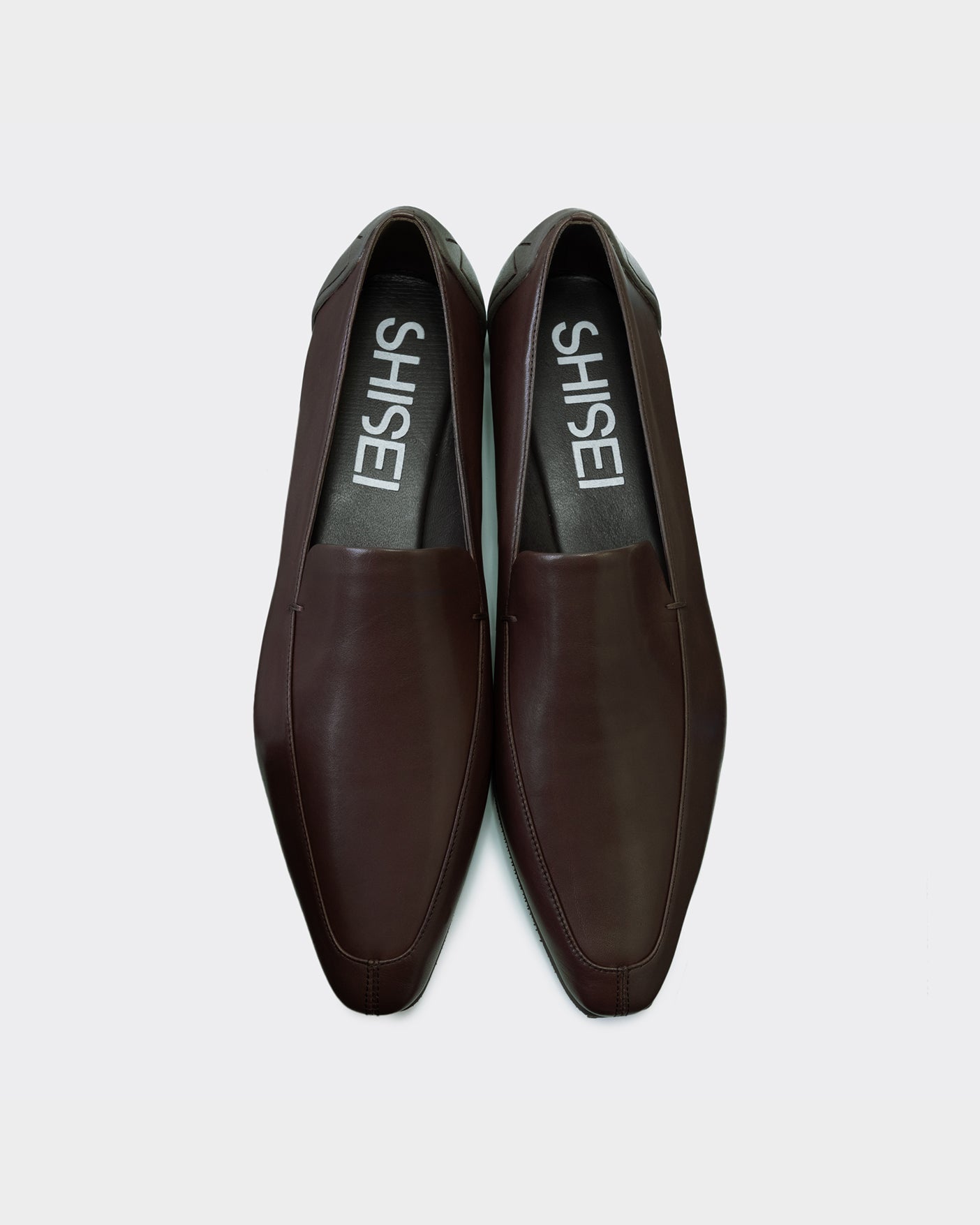 MM CHISEL TOE SLIPON / CHOCO – SHISEI