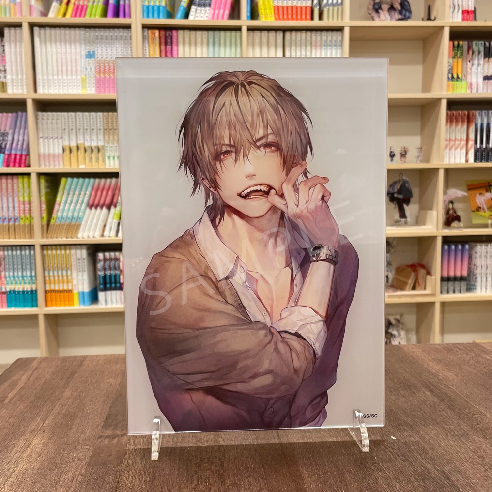 受注生産】直筆サイン入り・アクリルプレート／咲本﨑「この手を離さ