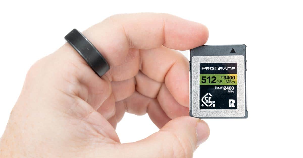 ProGrade Digital Gold CFexpress Type B 4.0 Card Tested