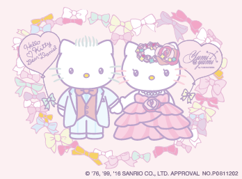 桂由美がハローキティコラボの結婚式をプロデュース♪大好きなサンリオ