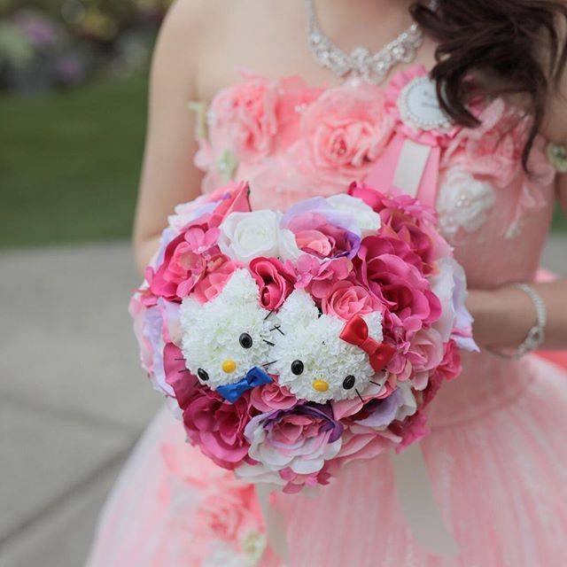 桂由美がハローキティコラボの結婚式をプロデュース♪大好きなサンリオ
