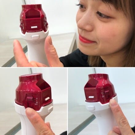 新作人気美容家電 】「 キュレイナ3d plus 」は普通のくるくる