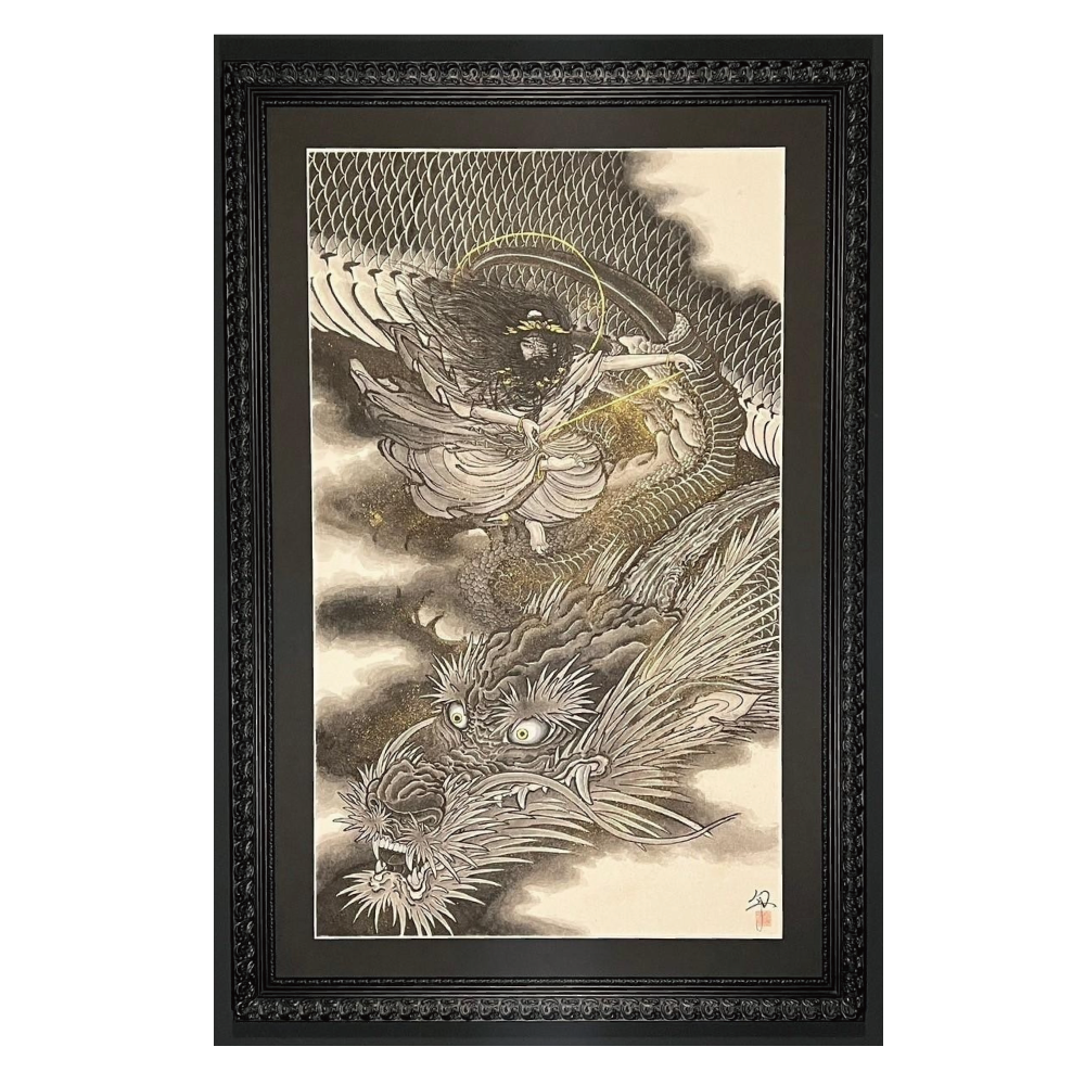 アメノミナカヌシ(天之御中主神) – Ame-no-minaka-nushi – – Shun Art