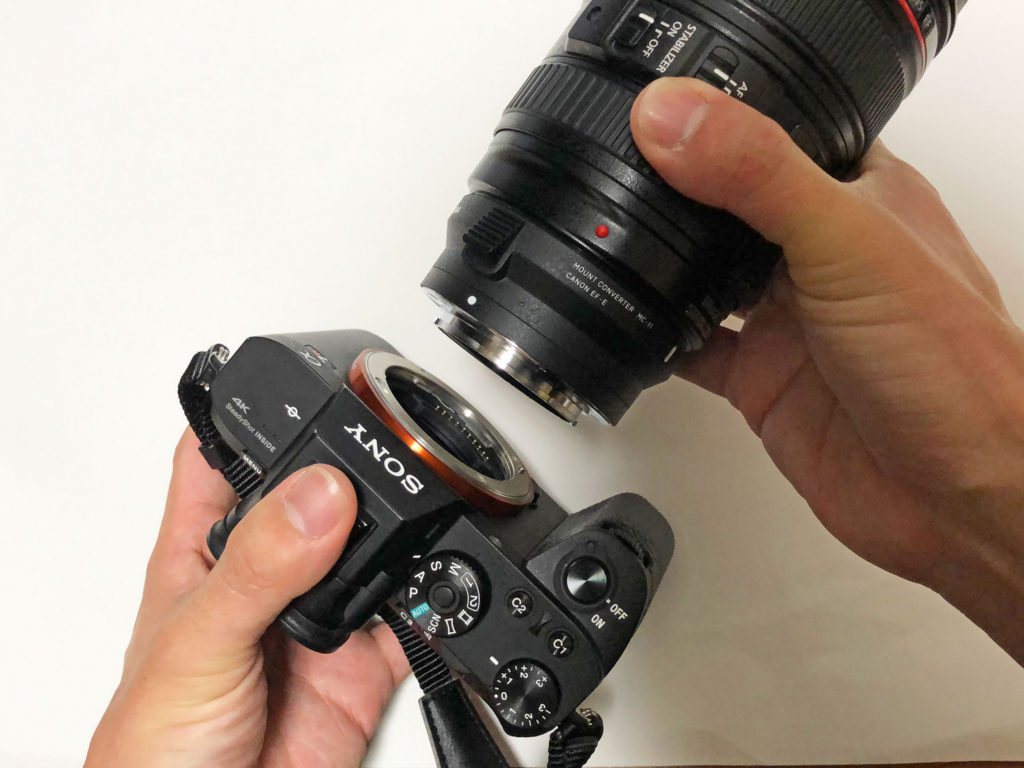 Canon用レンズをSONY機で使ってみた「SIGMAマウントコンバーター MC-11