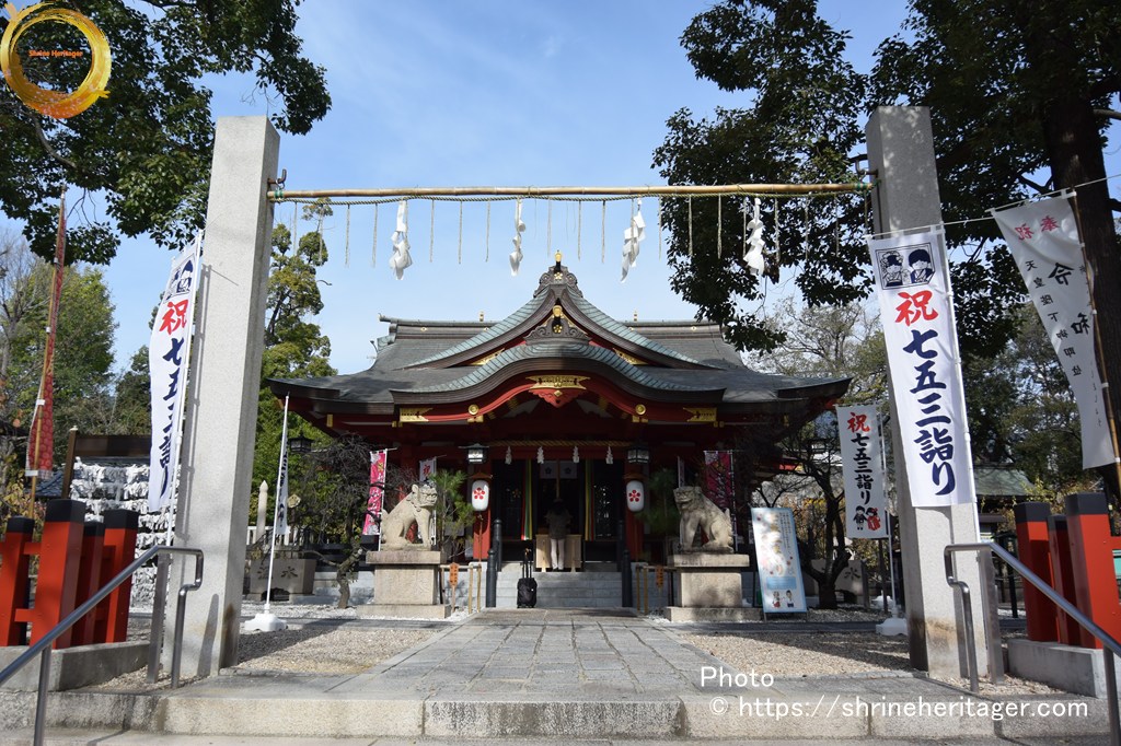 居森社（津島市神明〈津島神社 境内摂社〉）〈『延喜式』國玉神社の