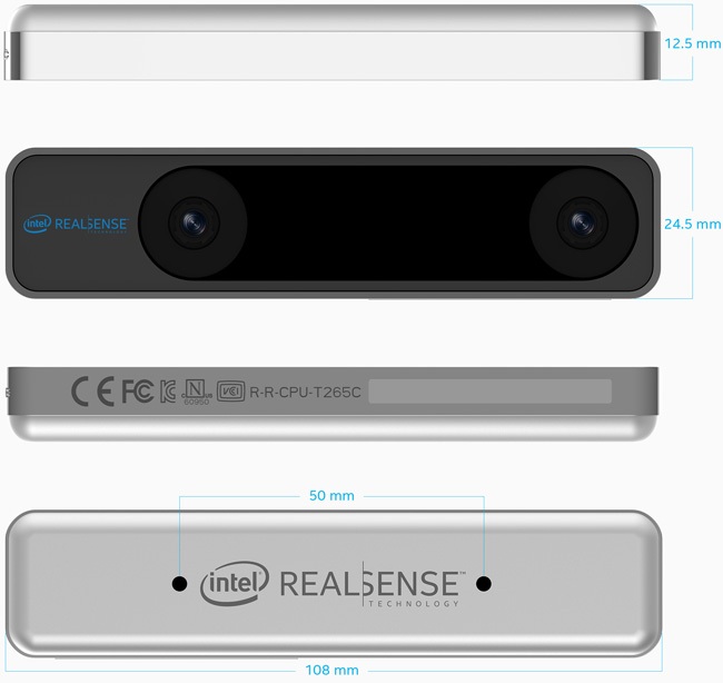 Intel RealSense Tracking Camera T265--販売終了 — スイッチサイエンス