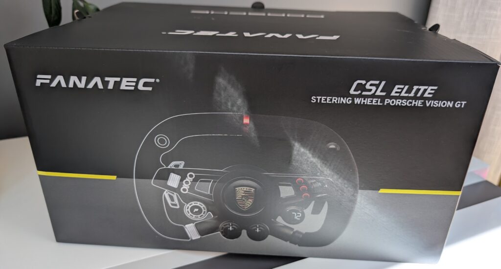 Fanatec CSL Elite Porsche Vision GT Wheel Review