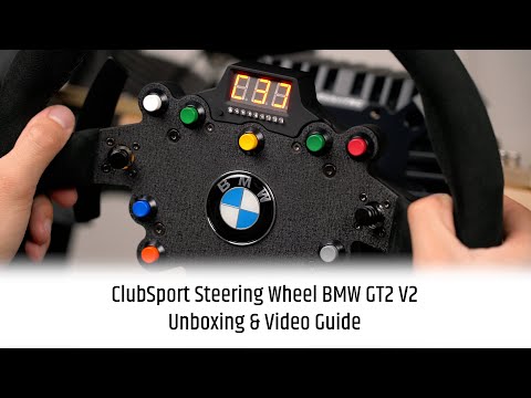 Fanatec ClubSport Steering Wheel BMW M3 GT2 V2 – Sim Racing Machines