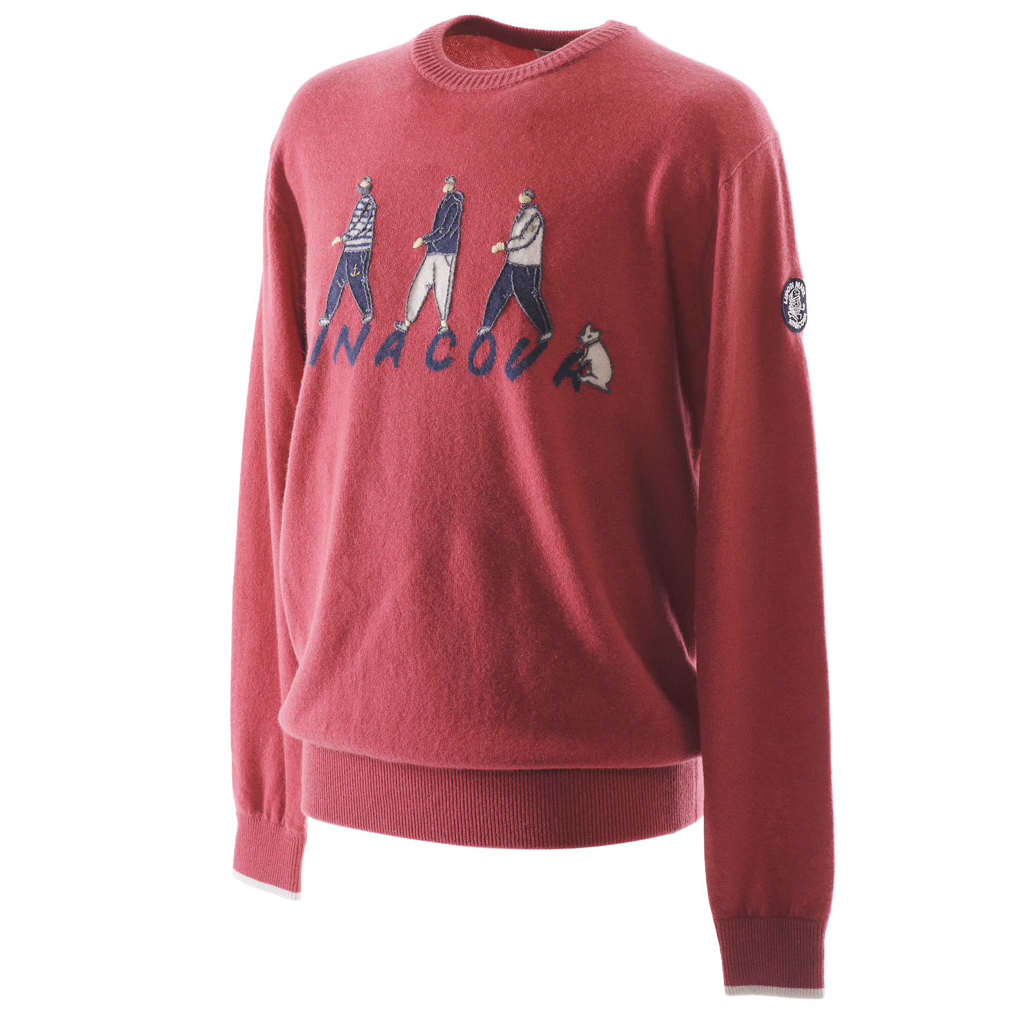 クルーネックセーター カシミヤ100％ 23222030