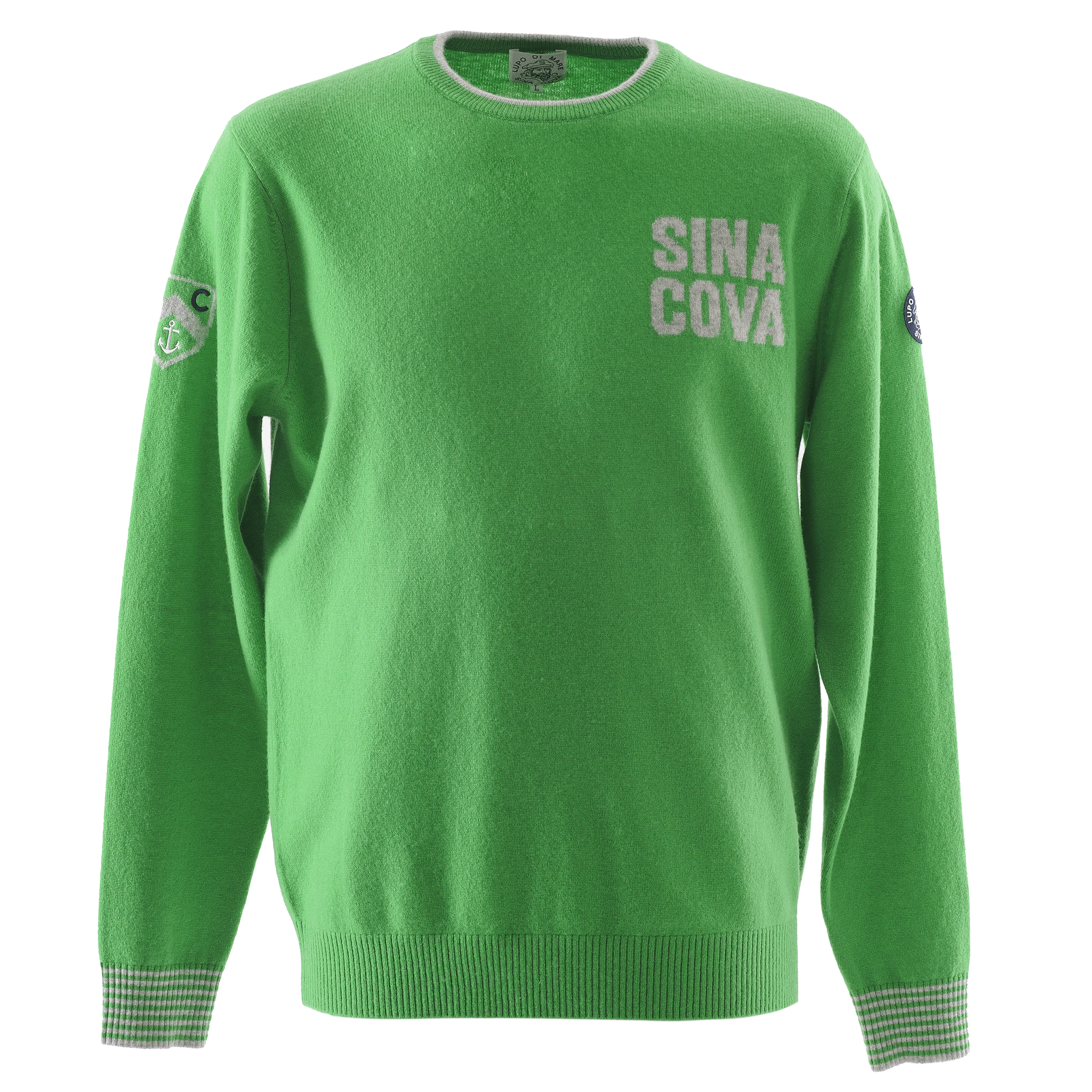 クルーネックセーター カシミヤ100％ 23252010