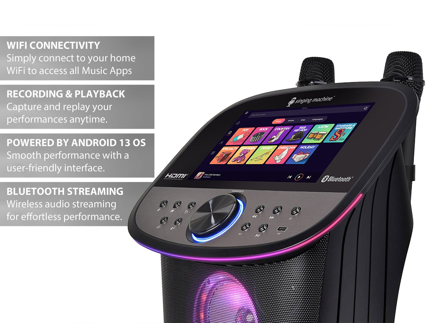 Premium Wi-Fi Karaoke Machine