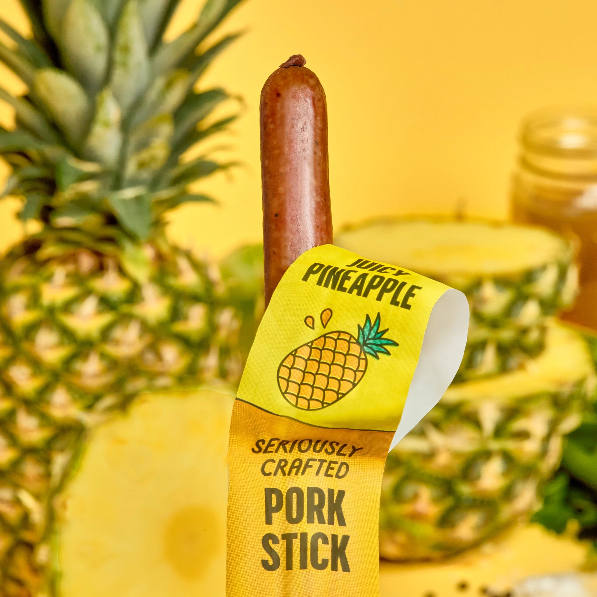 Sweet & Savory Pineapple Meat Sticks | Singing Pastures