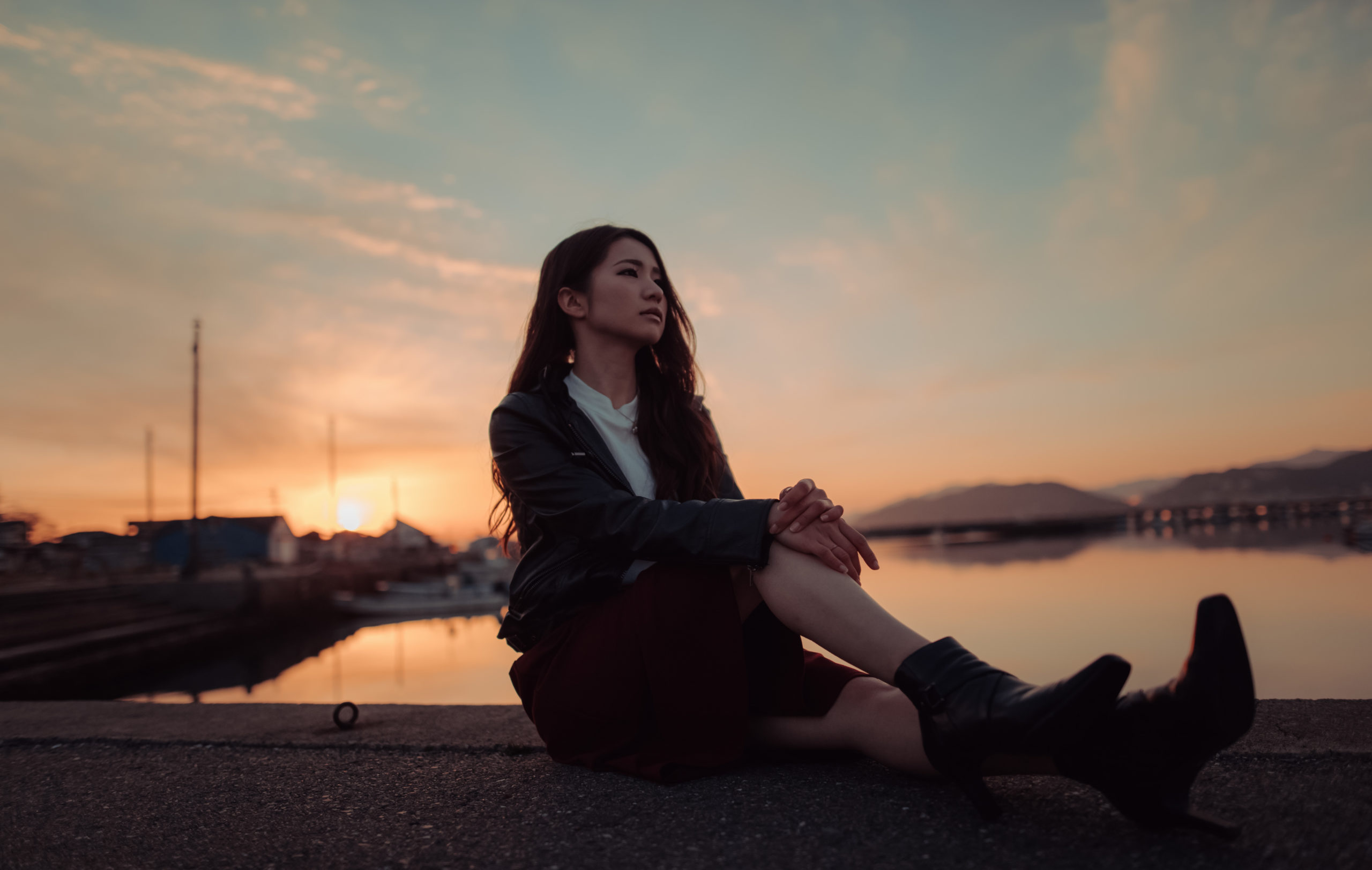作例】24mm F1.4レンズで広角ポートレート（Sigma 24mm F1.4 art