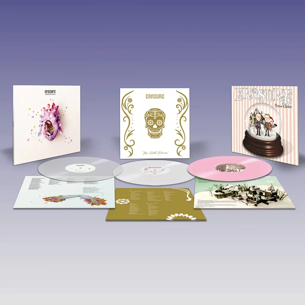 Erasure announce vinyl reissues of 3 albums