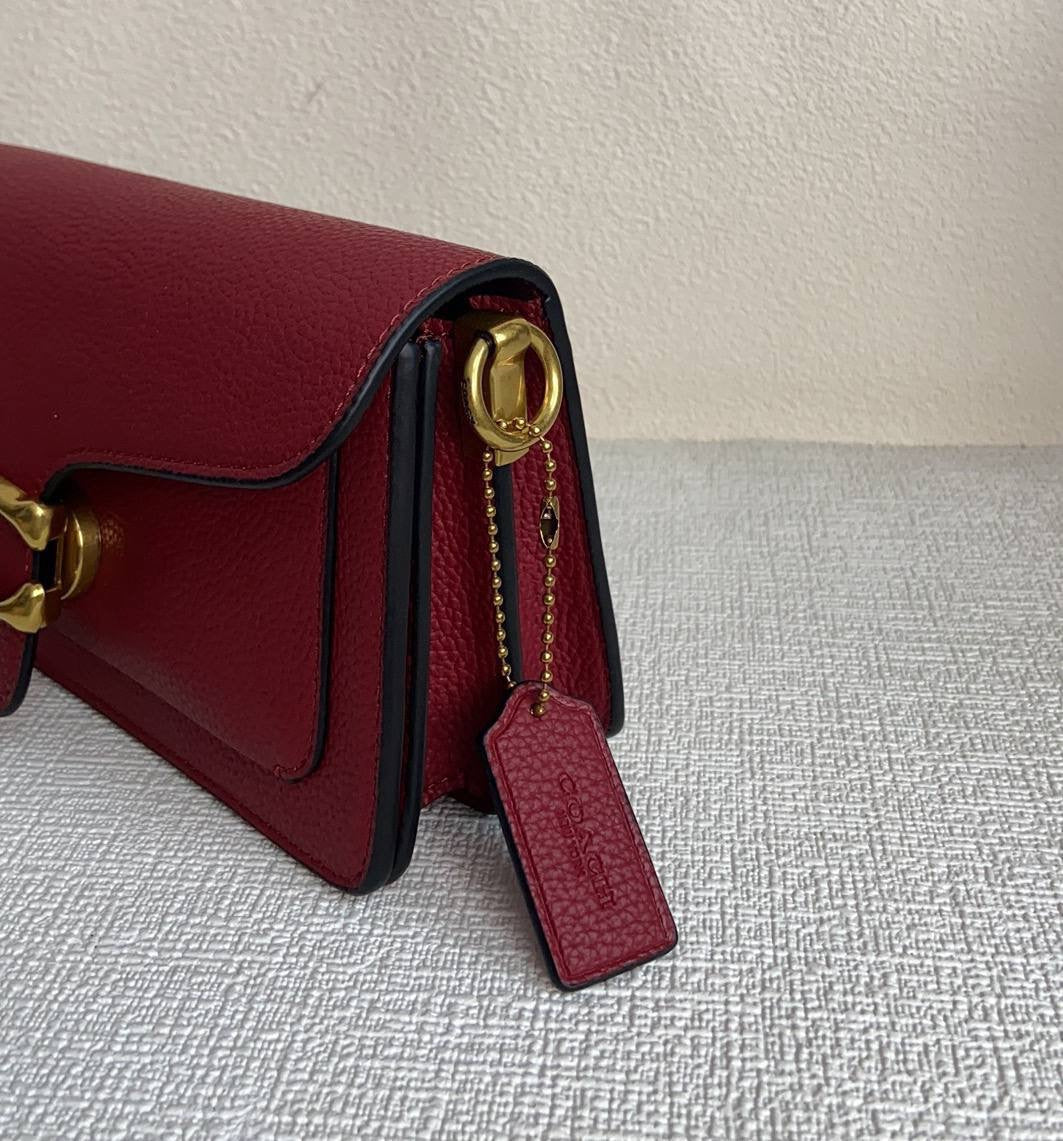 Coach wine red cm 546 bag – SiderealKshop