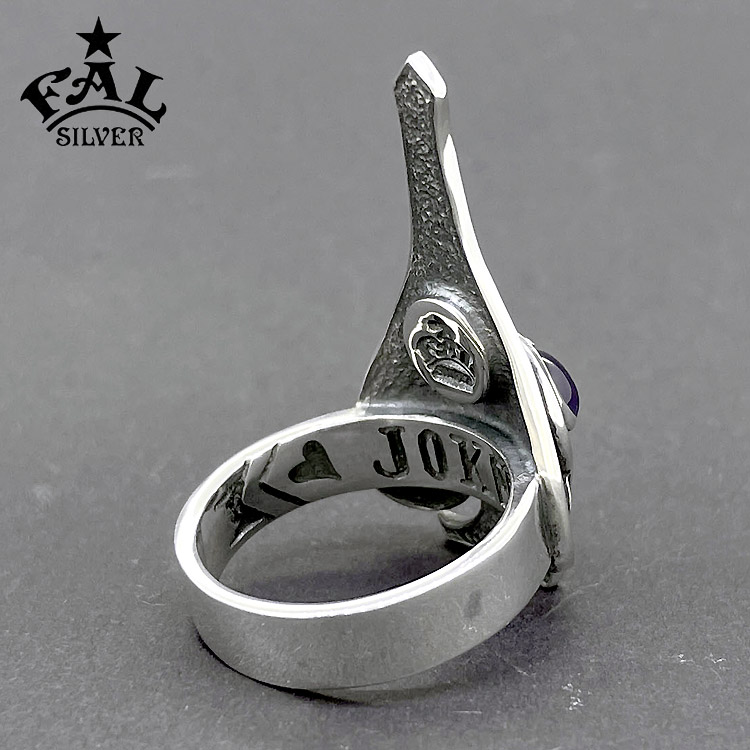 エフエーエル F.A.L FAL シルバー リング Destiny arrow スペード