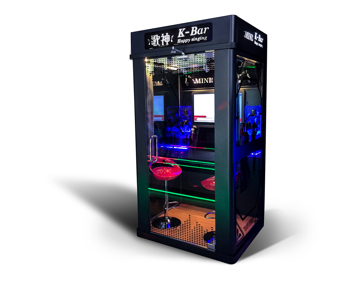 すべてがひとつで完結する！海外で今話題の機器「カラオケブースセット