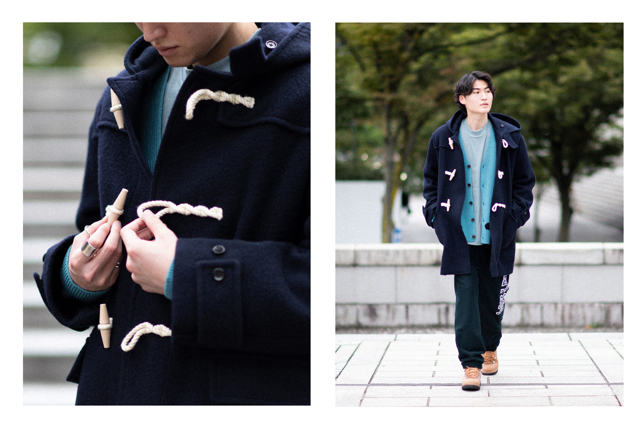 blurhms ROOTSTOCK - DUFFLE COAT for Silver and Gold - Silver and Gold