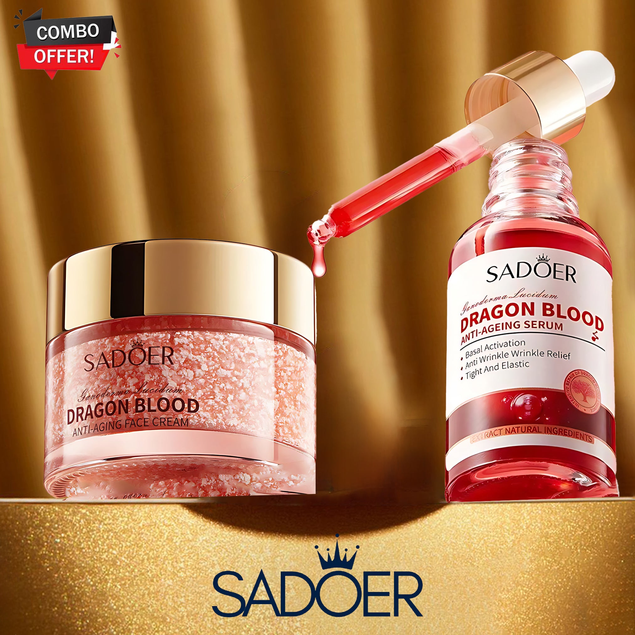 Sadoer Dragon Blood Anti-Aging Skincare Combo – Sige Mart UAE