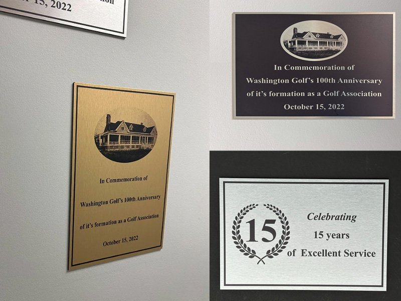 Budget Metal Plaques