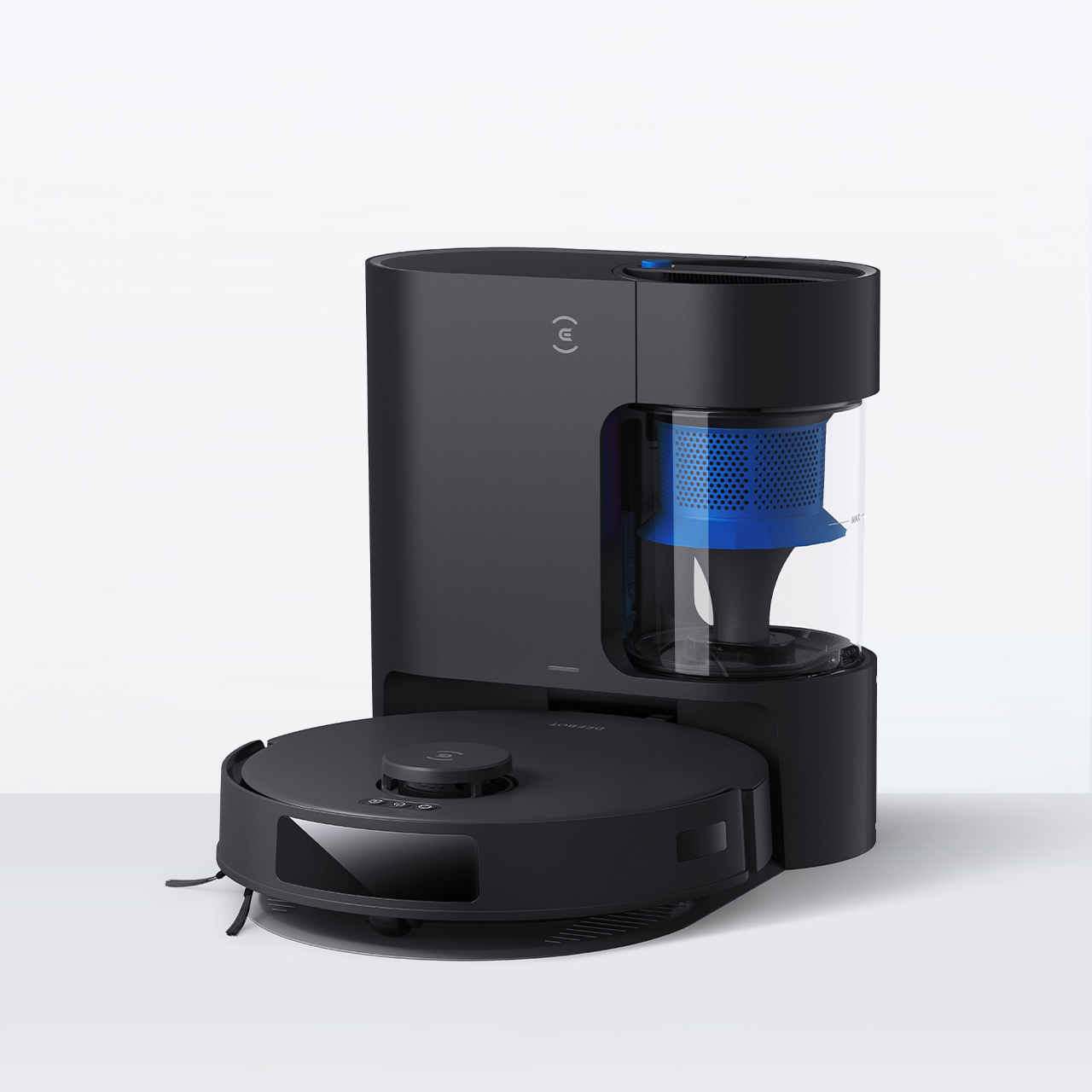 DEEBOT N20 PLUS(ブラック) お掃除ロボット（ダスト分離率は95%，8,000