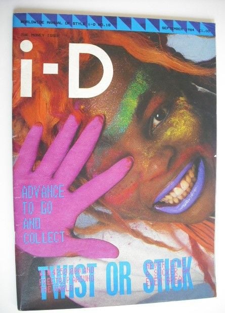 洋書 I-D magazine No.21 Dec/Jan 1984/85. I-D magazine No.21 Dec⁄Jan