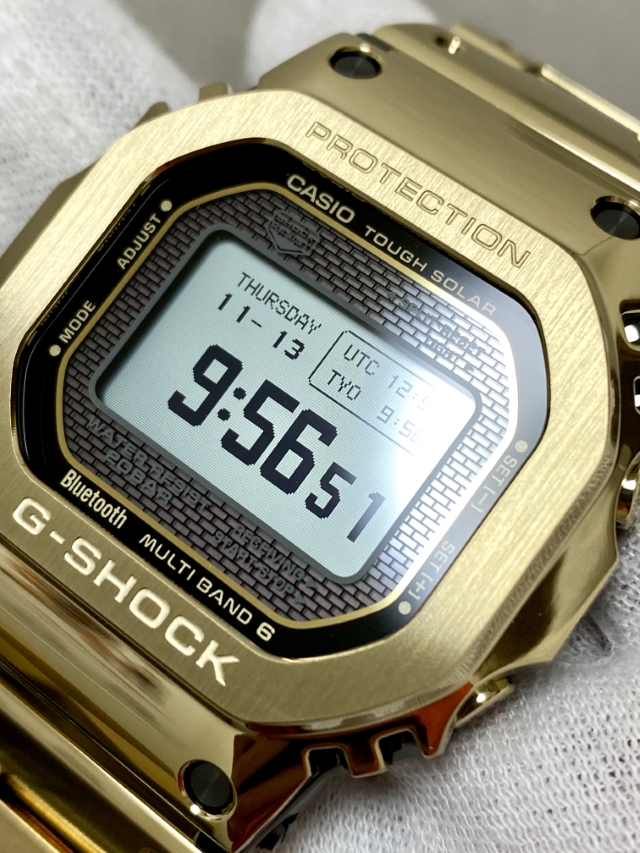 フルメタル【G-SHOCK GMW-BZ5000GD-9JF】画像比較 | 欲しいっなかいし