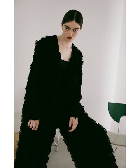 par jacquard - Iris jacquard jacket / ジャガードジャケット