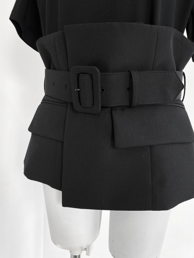 HYKE ハイク/ DOESKIN CORSET BELT – six