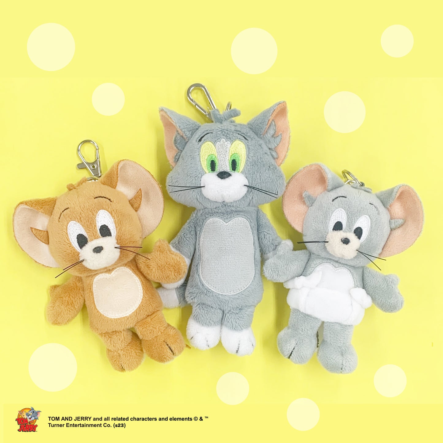トムとジェリー ぬいぐるみリールキーカバー（ジェリー） – きゃらマルシェ