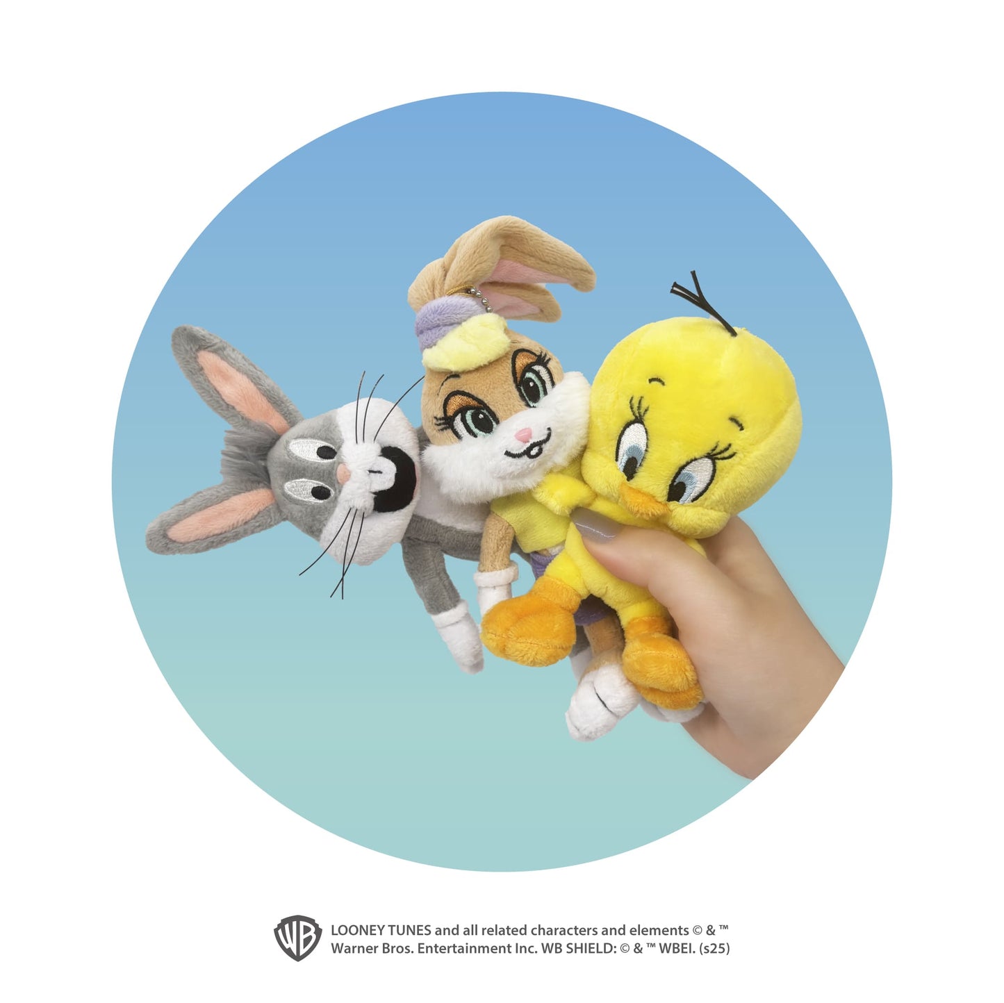 ルーニー・テューンズ ぬいぐるみボールチェーン（バッグス・バニー