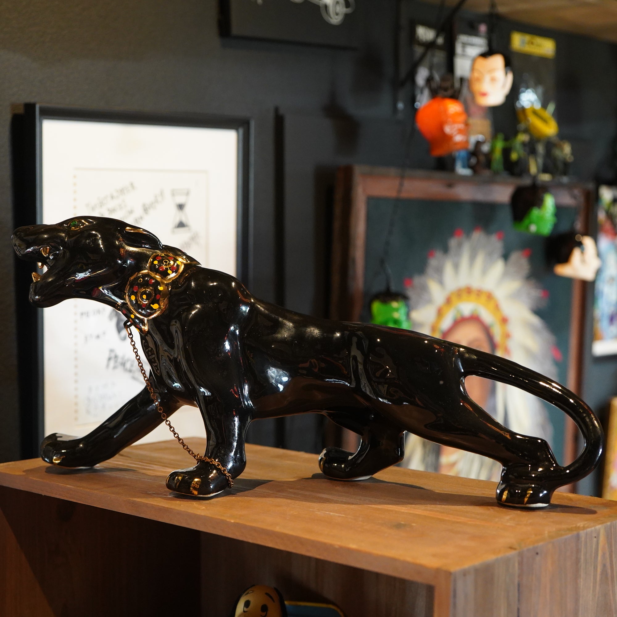 1950's ブラックパンサー プランターオブジェ – SK OLDIES