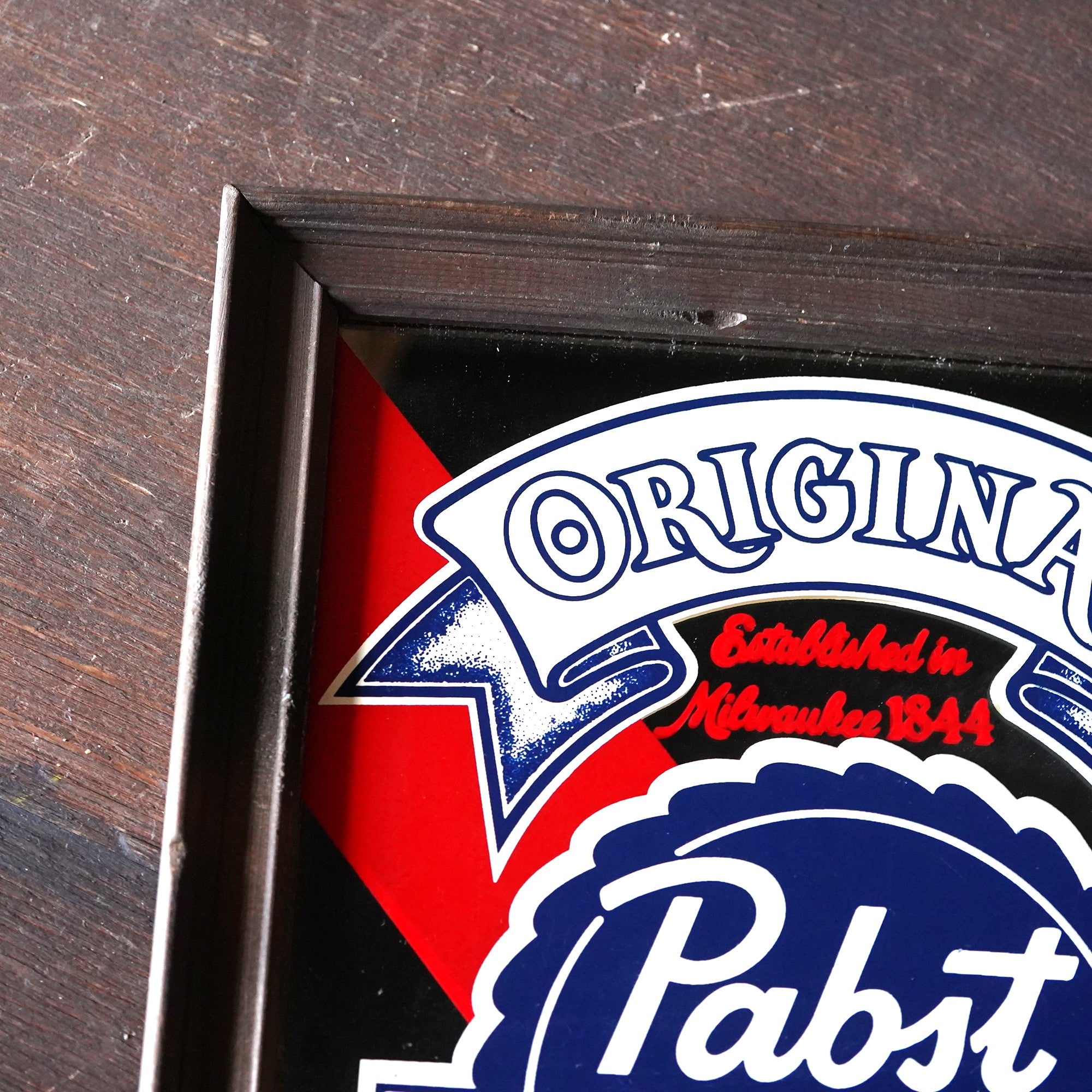 1980's Pabst Blue Ribbon パブミラー – SK OLDIES