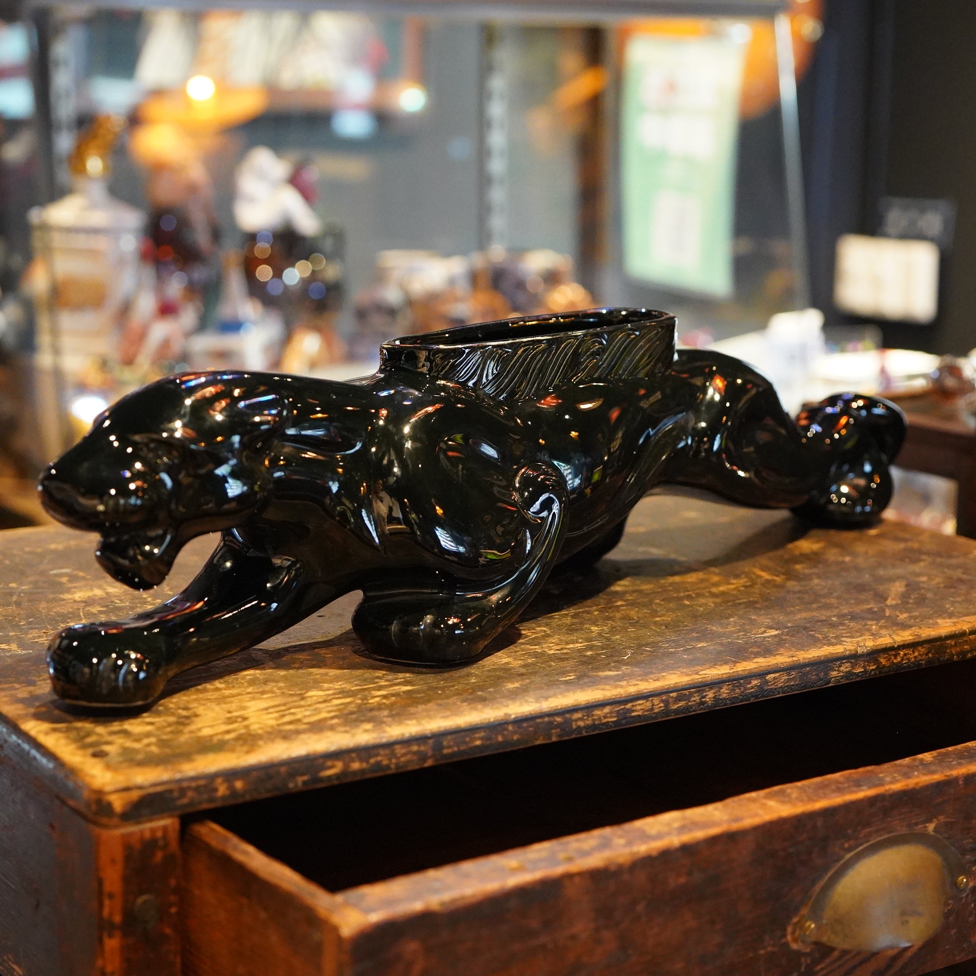 1950's ブラックパンサー プランターTVランプ – SK OLDIES