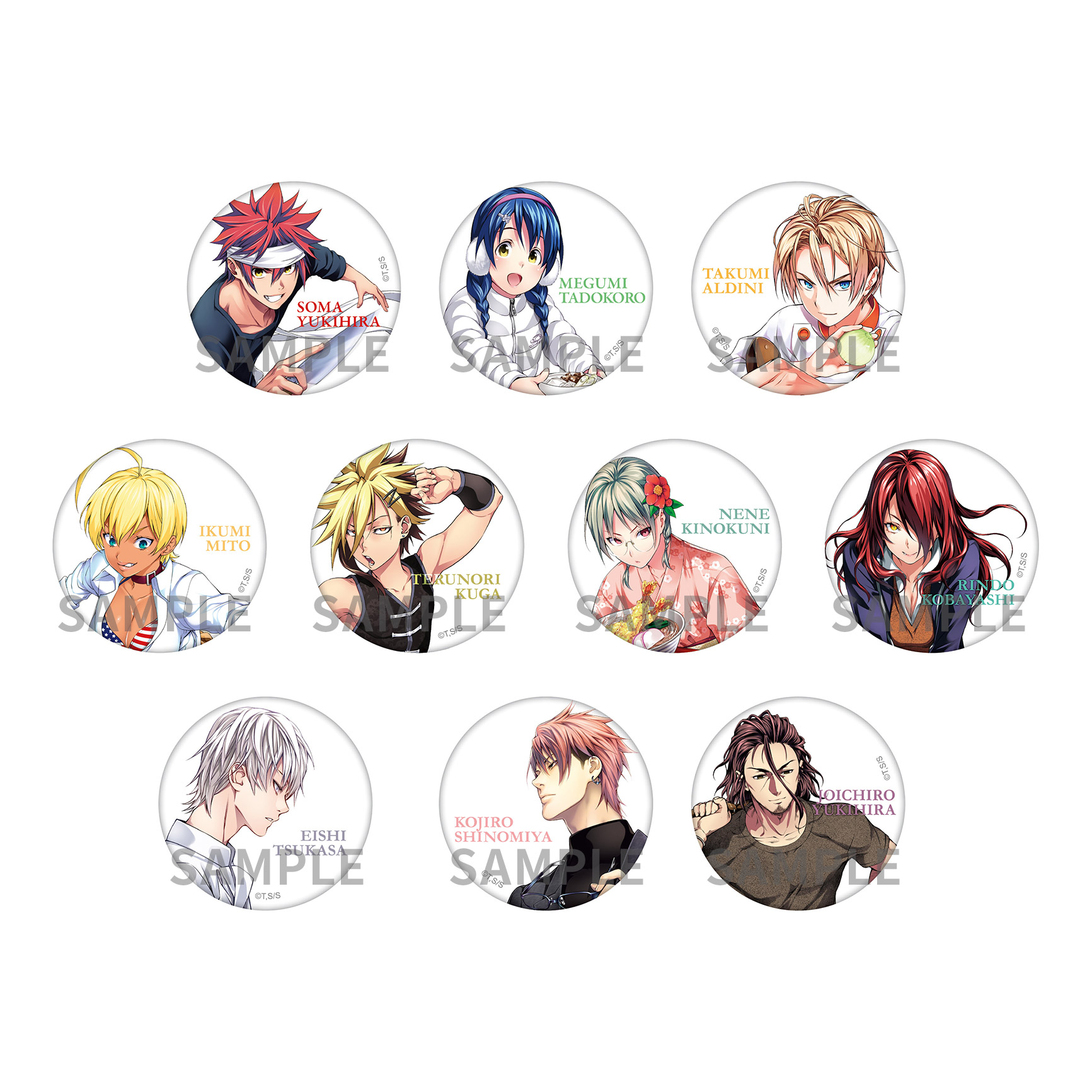 食戟のソーマ』生誕10周年記念“遠月学園祭” | グッズ