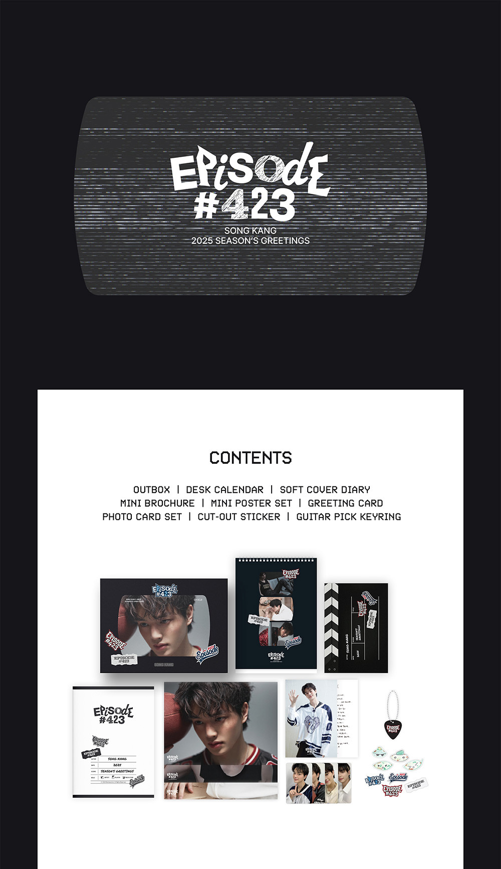 日本限定フォトカードセット付き】SONG KANG 2025 SEASON'S GREETINGS