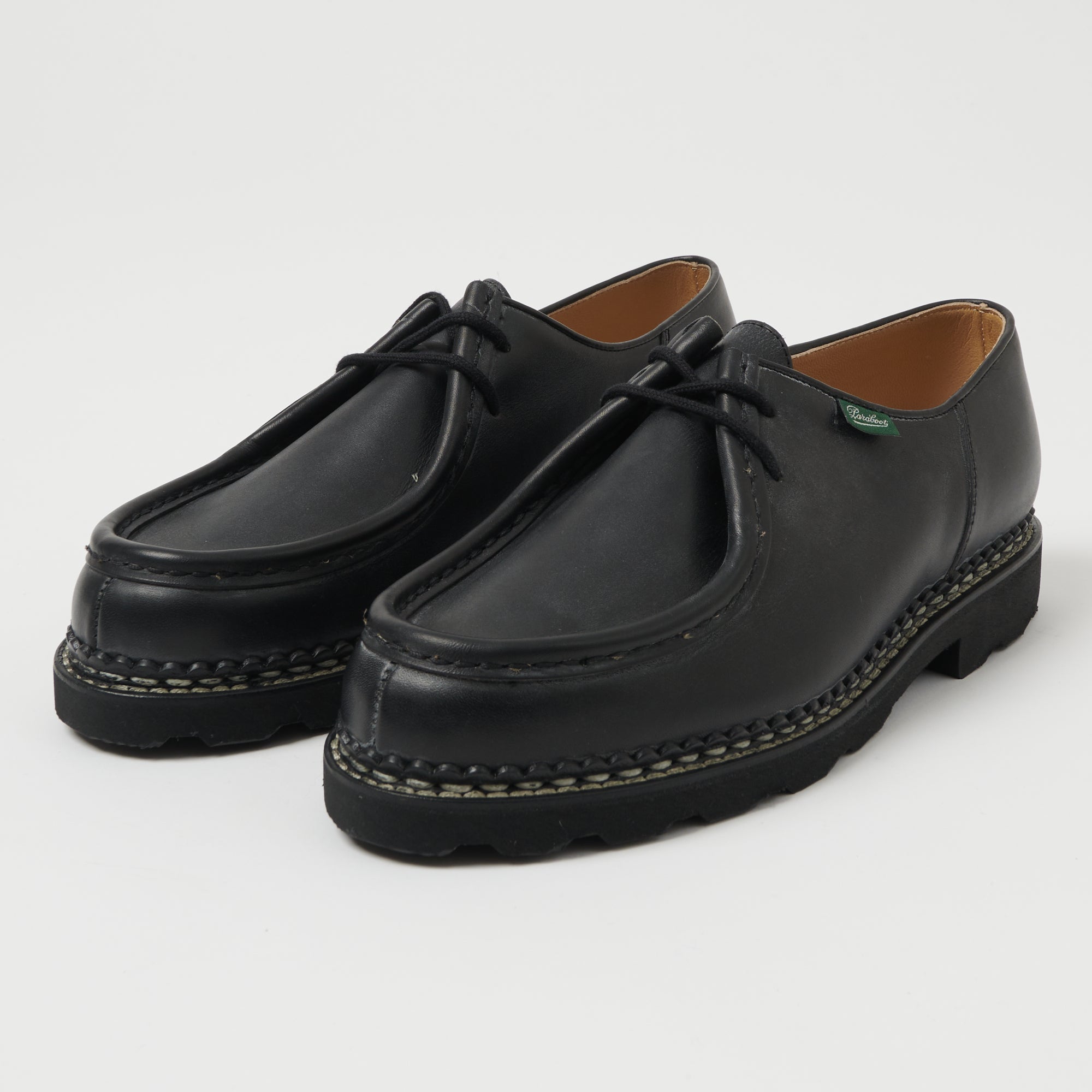 Paraboot Chambord Tex Shoe - Black Lisse Noir – SON OF A STAG