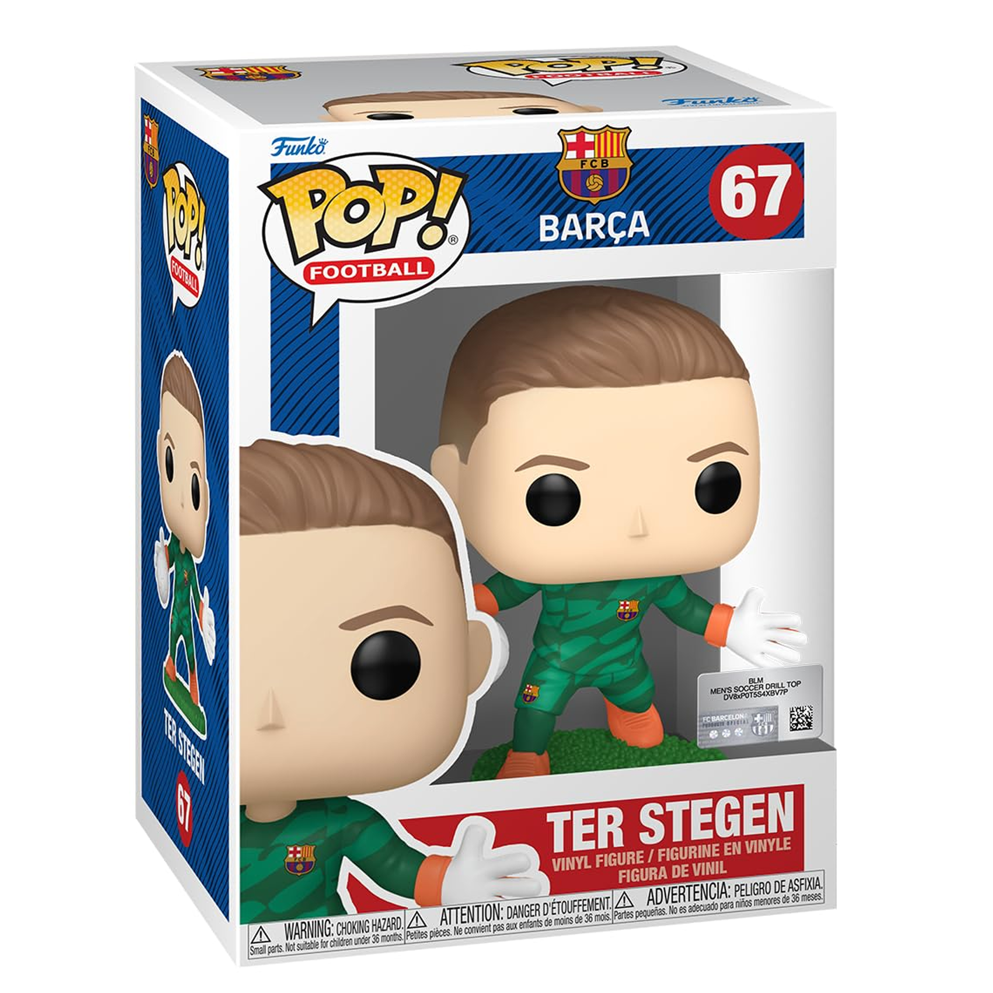 Barcelona Ter Stegen Funko Pop - SOCCERWEARHOUSE.COM