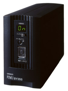 力率改善（PFC）回路内蔵電源に対応した小型無停電電源装置（UPS