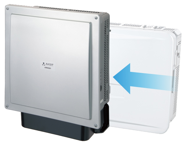 屋外仕様パワーコンディショナ（パワコン）KPRシリーズ | 再生可能