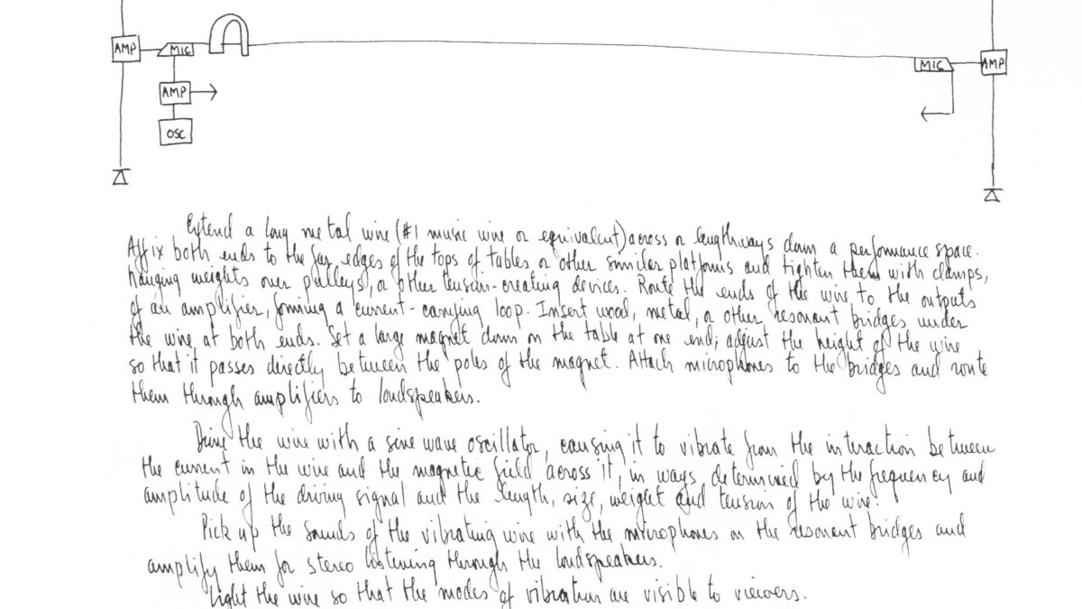 Music on a Long Thin Wire by Alvin Lucier (1977) – SOCKS