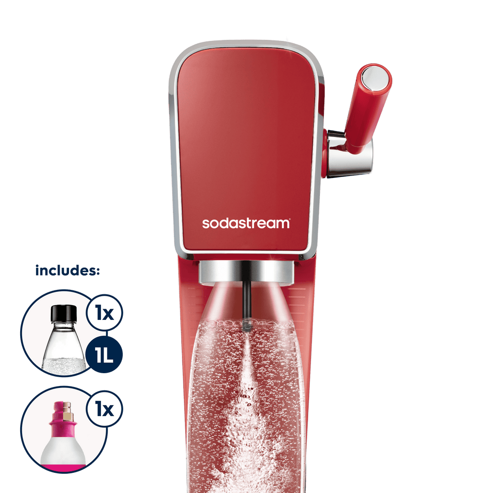 SodaStream Art Sparkling Water Maker + Quick Connect Cylinder