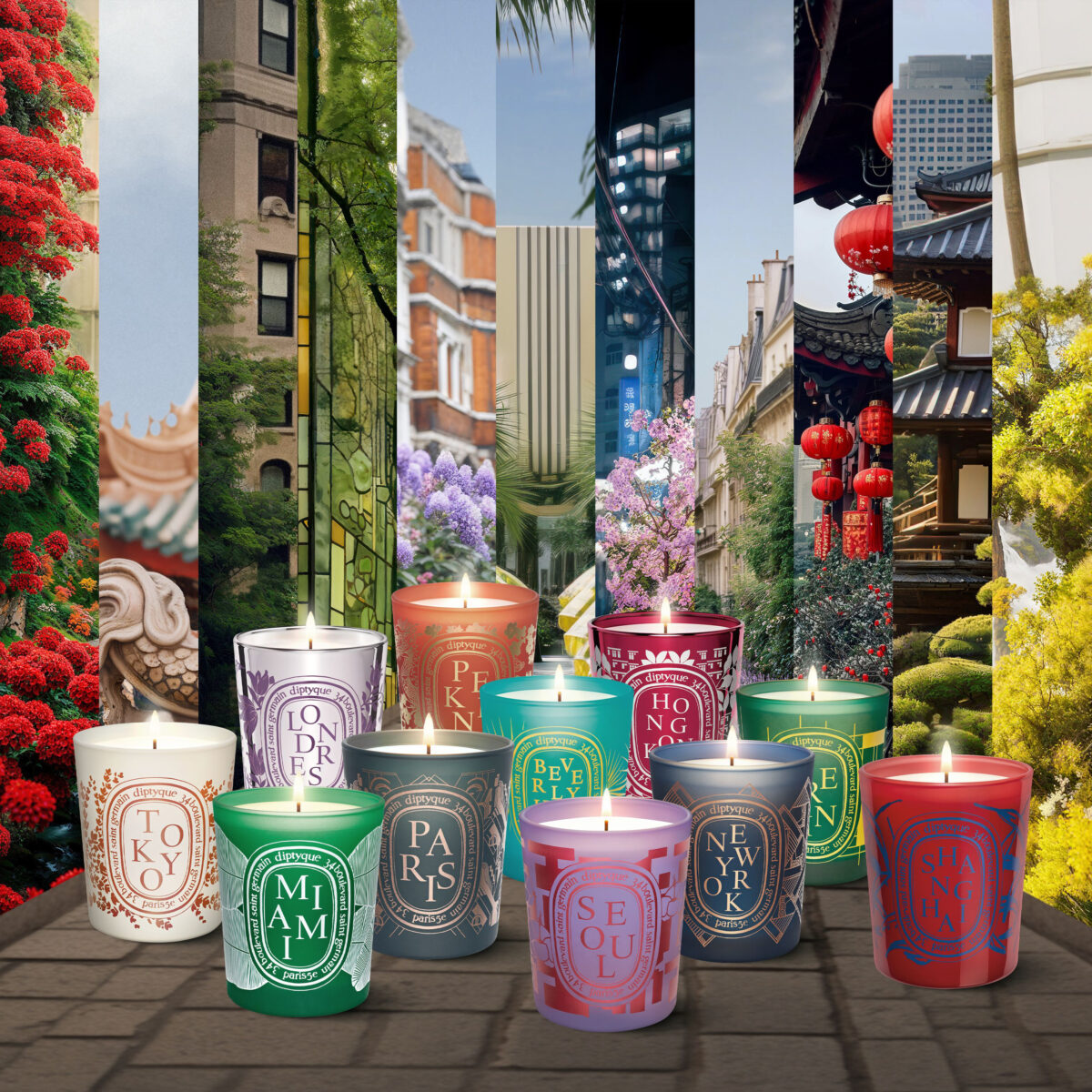 ディプティックのシティキャンドル コレクション 2024が期間限定で発売