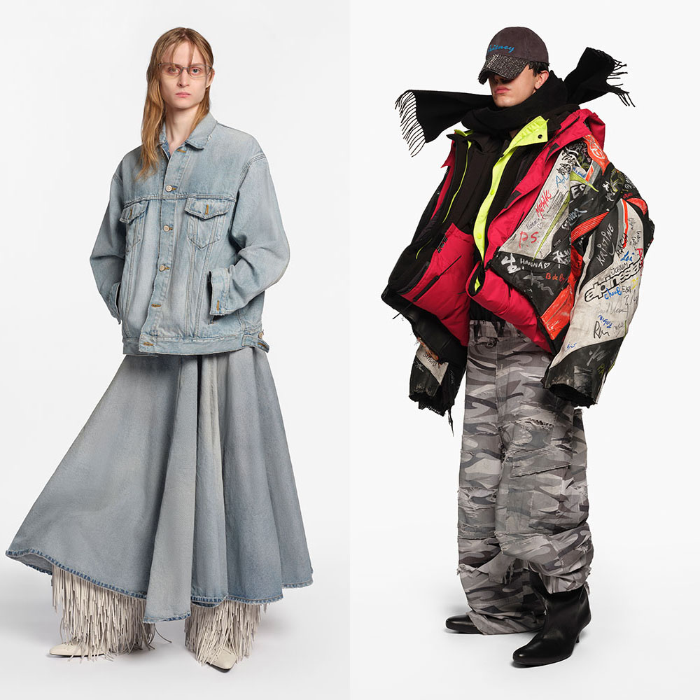 バレンシアガ 2026年春、デムナによる最後のプレタポルテコレクション