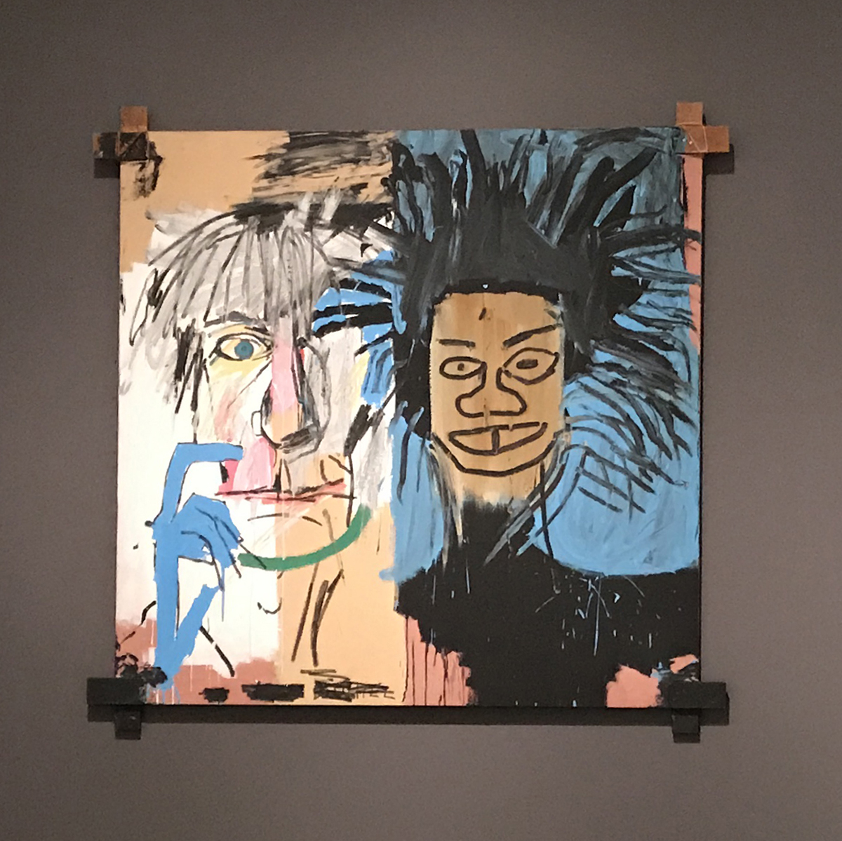 バスキア×ウォーホル Painting 4 Hands」展4つの手が生み出した新たな