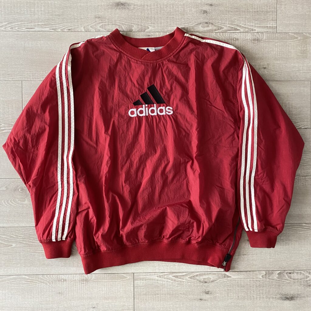 King Gnu 常田大希着用の古着adidasナイロンプルオーバーを買ってみた