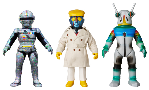 電人 限定ソフビ リックドム (検) メディコムトイ ブルマァク m1号