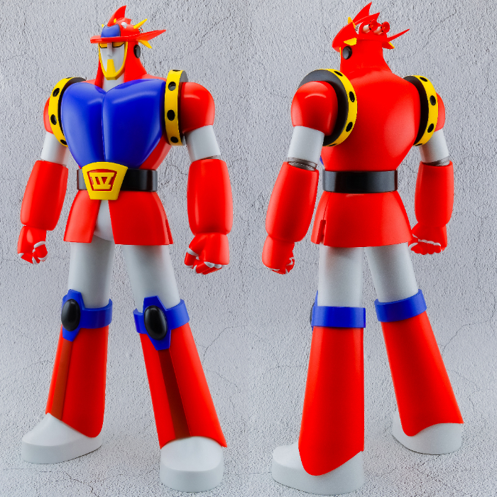 ブロッカー軍団IV マシーンブラスター』の4大ロボが約40cmサイズで