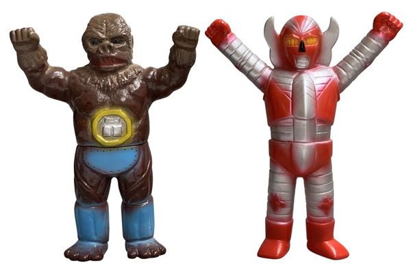 DINERの「電人ザボーガー ミニソフビシリーズ」は主役「大門豊」や敵